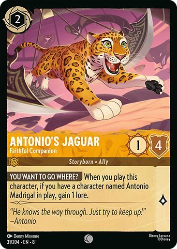 0031 Antonio's Jaguar - Faithful Companion Common Reign of Jafar