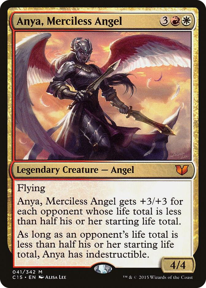 0041 Anya, Merciless Angel M Commander 2015