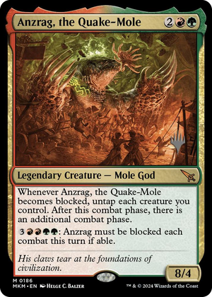 0186 Anzrag, the Quake-Mole M Promo Pack: Murders at Karlov Manor