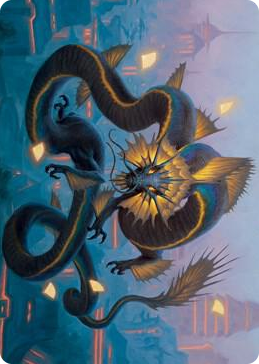 0025 Ao, the Dawn Sky Art Card (25/81) S Art Series: Kamigawa: Neon Dynasty
