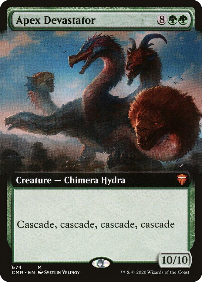 0674 Apex Devastator (Extended Art) M Commander Legends