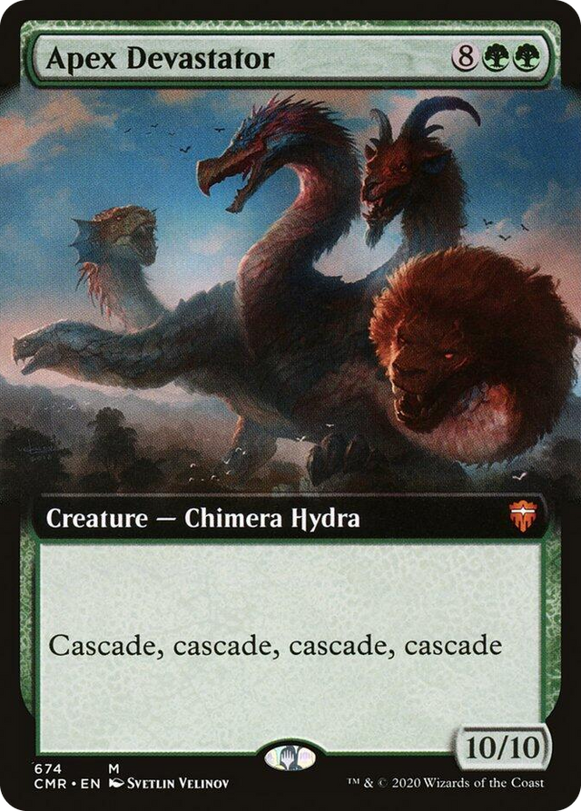 0674 Apex Devastator (Extended Art) M Commander Legends