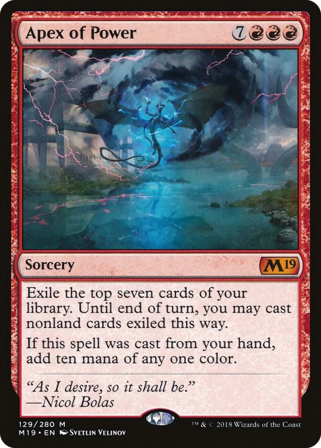 0129 Apex of Power M Core Set 2019