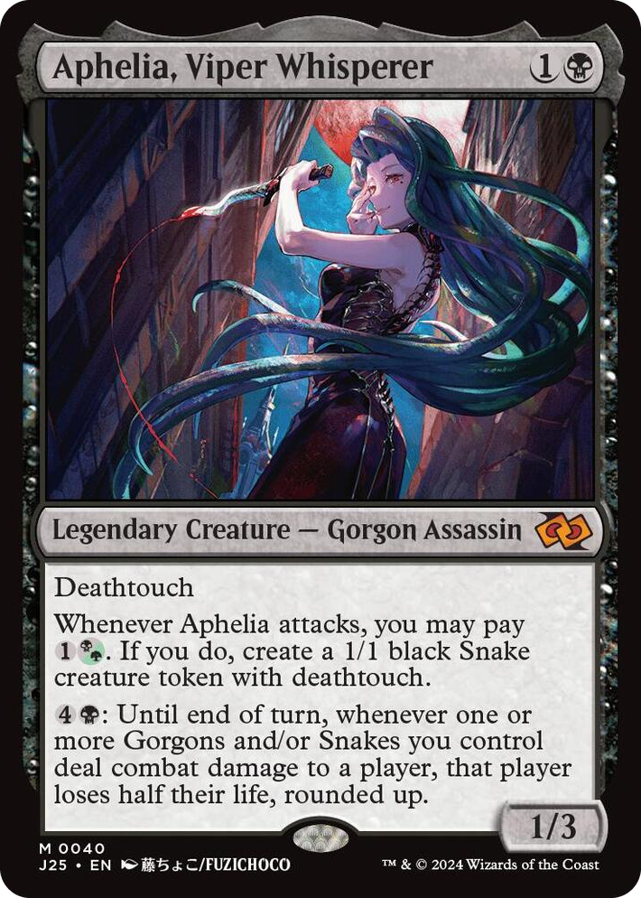 0040 Aphelia, Viper Whisperer (Anime) M Foundations Jumpstart