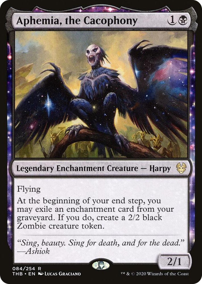 0084 Aphemia, the Cacophony R Theros Beyond Death