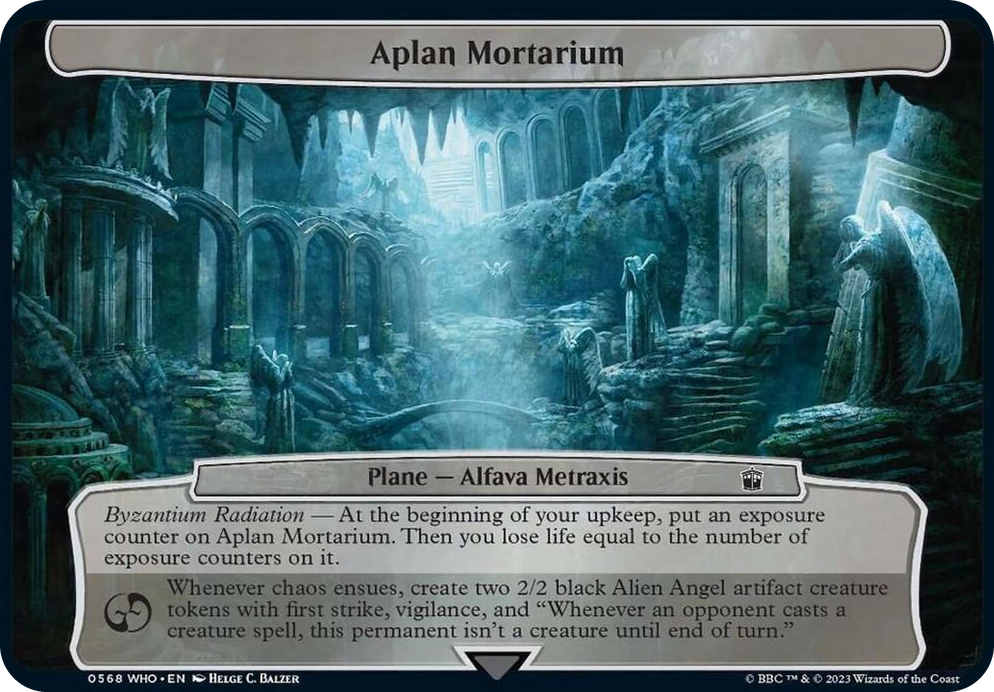 0568 Aplan Mortarium T Planechase: Universes Beyond: Doctor Who