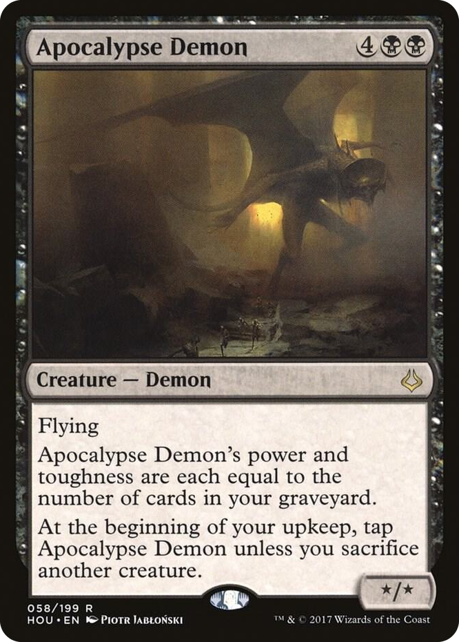 Apocalypse Demon #58 R - Hour of Devastation Pokemon card
