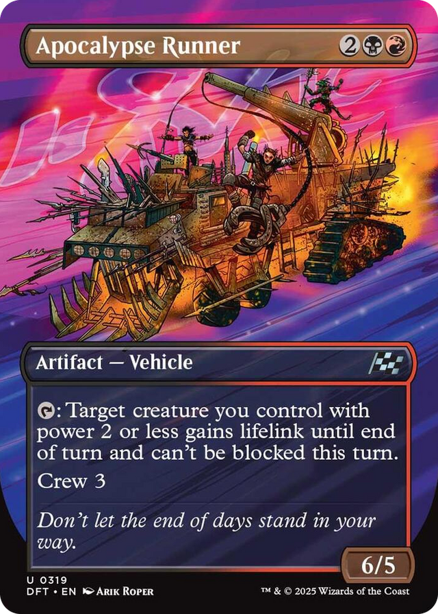 0319 Apocalypse Runner (Borderless) U Aetherdrift