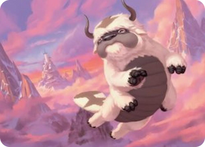0031 Appa, Aang's Companion Art Card S Art Series: Avatar: The Last Airbender