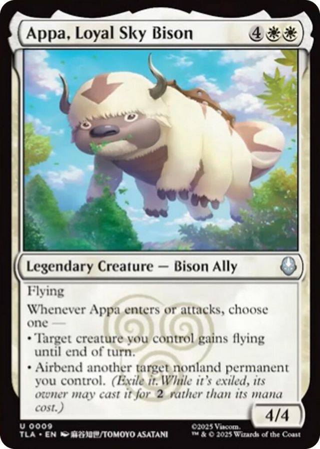 0009 Appa, Loyal Sky Bison U The Last Airbender