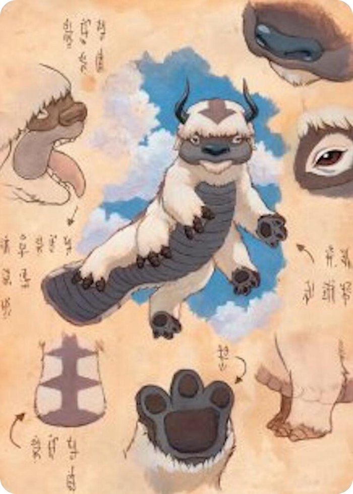 Appa, Steadfast Guardian Art Card #32 S - Art Series: Avatar: The Last Airbender Pokemon card