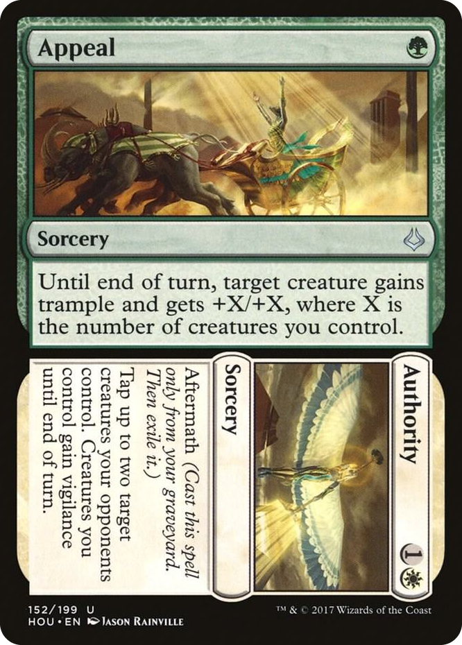 Appeal // Authority #152 U - Hour of Devastation Pokemon card
