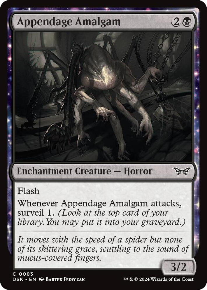 0083 Appendage Amalgam C Duskmourn: House of Horror