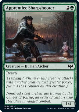 0185 Apprentice Sharpshooter C Innistrad: Crimson Vow