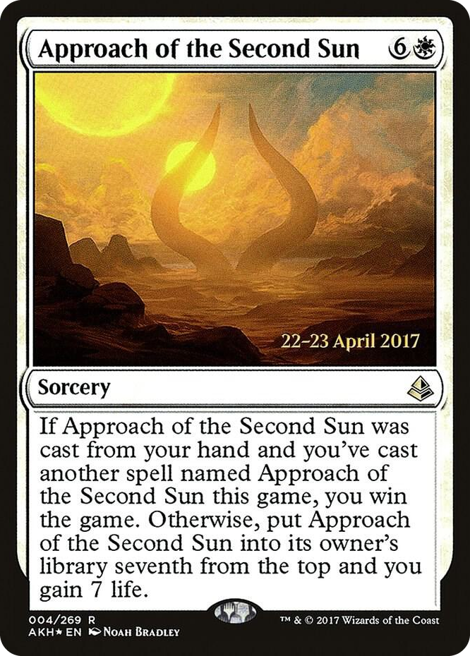 0004 Approach of the Second Sun R Prerelease Cards