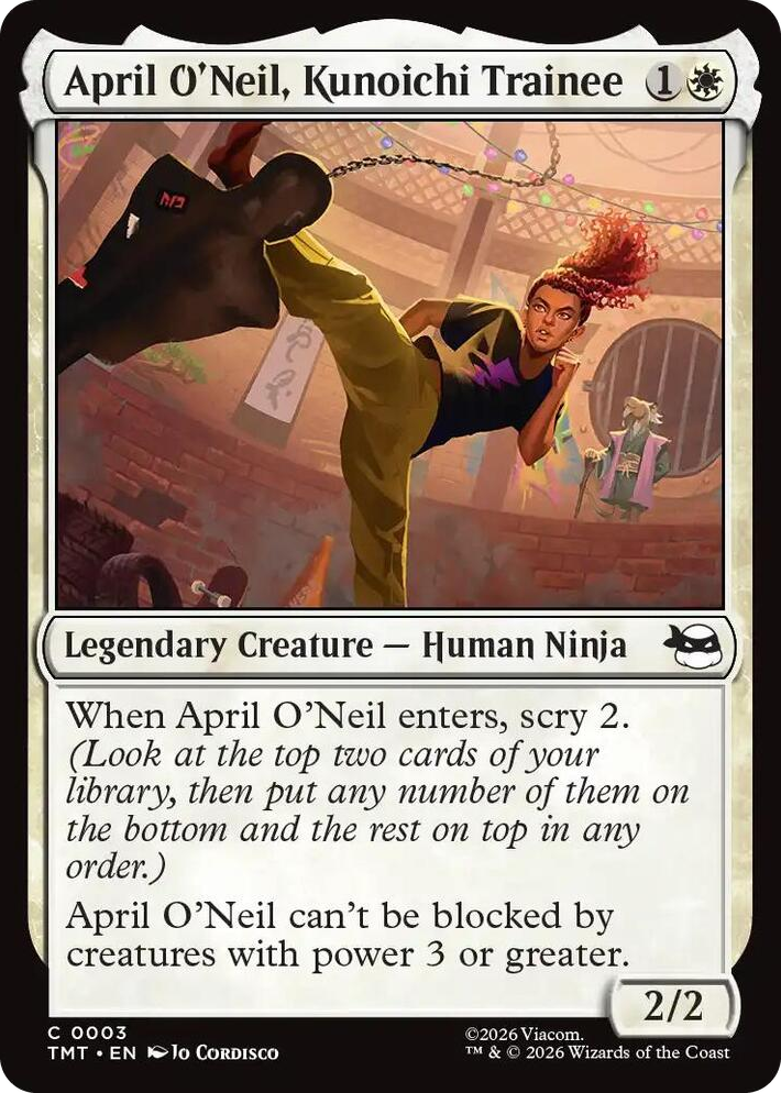 0003 April O'Neil, Kunoichi Trainee C Teenage Mutant Ninja Turtles