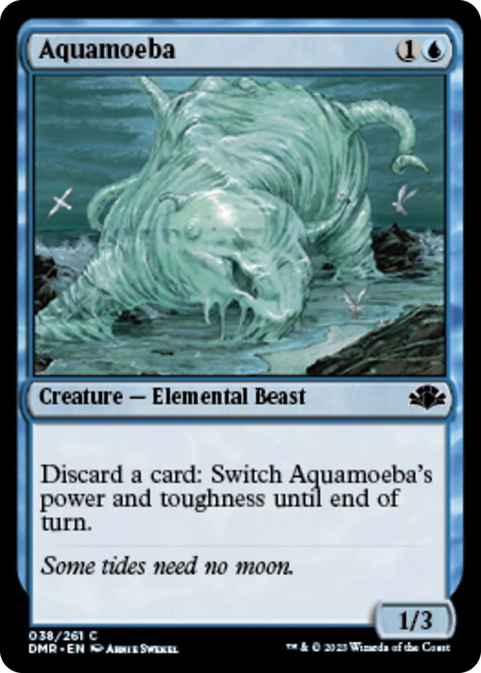 Aquamoeba #38 C - Dominaria Remastered Pokemon card