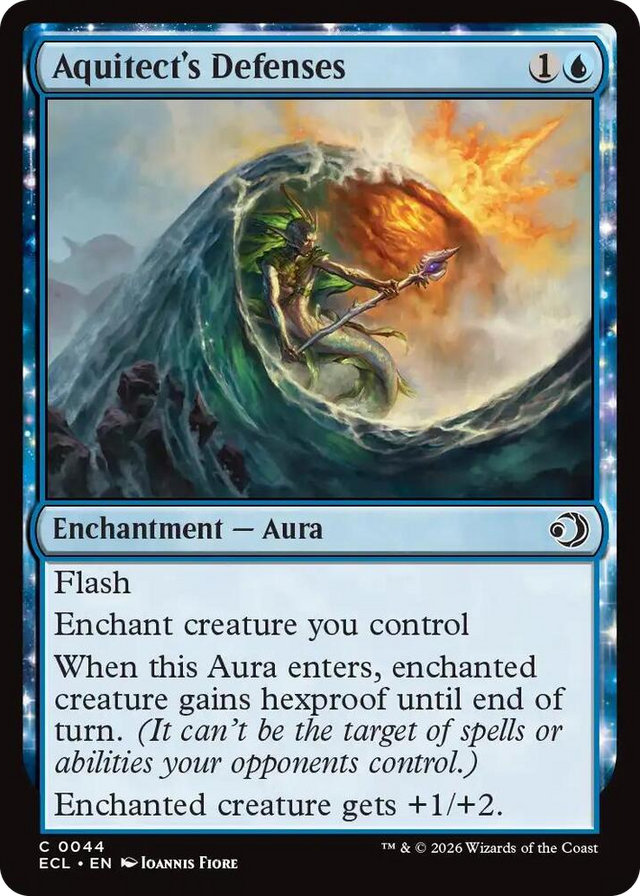 0044 Aquitect's Defenses C Lorwyn Eclipsed