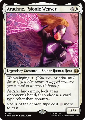 0002 Arachne, Psionic Weaver R Marvel's Spider-Man