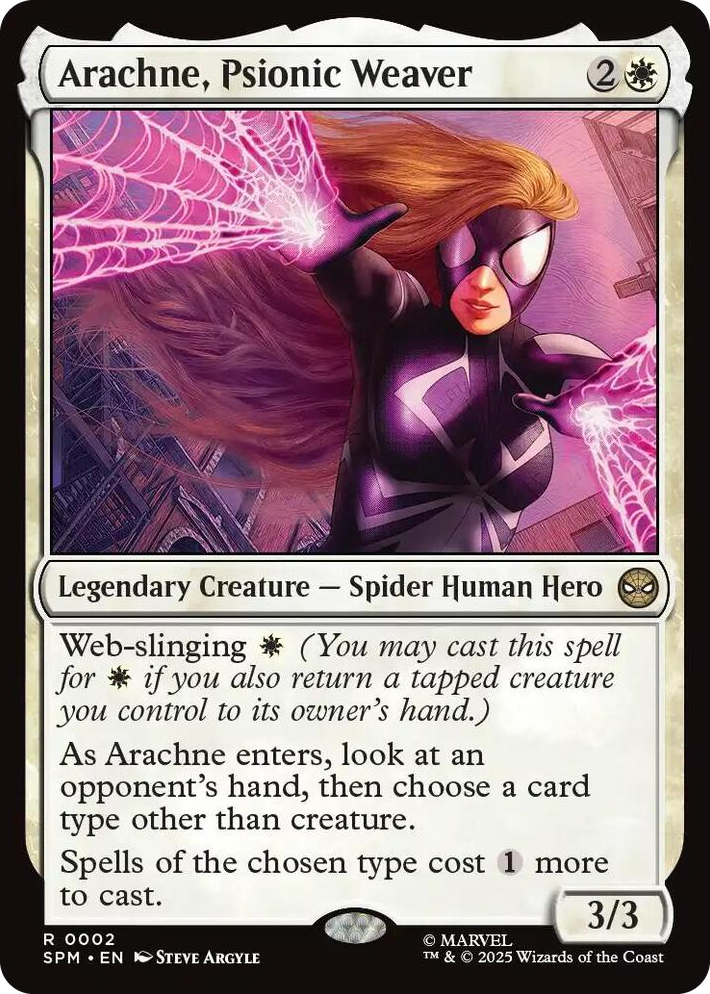 0002 Arachne, Psionic Weaver R Marvel's Spider-Man