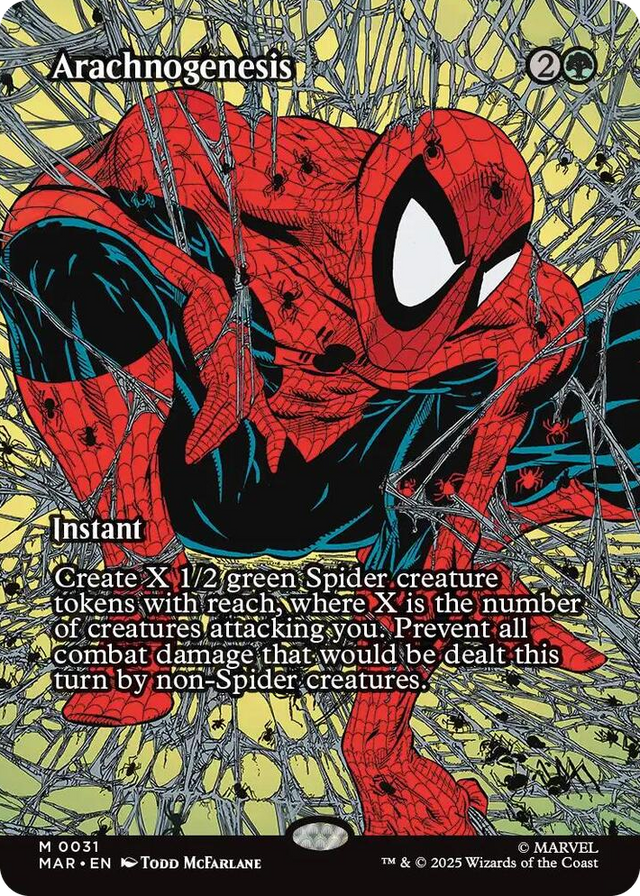 0031 Arachnogenesis (Borderless) M Marvel Universe Eternal-Legal