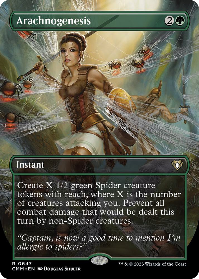 0647 Arachnogenesis (Borderless) R Commander Masters