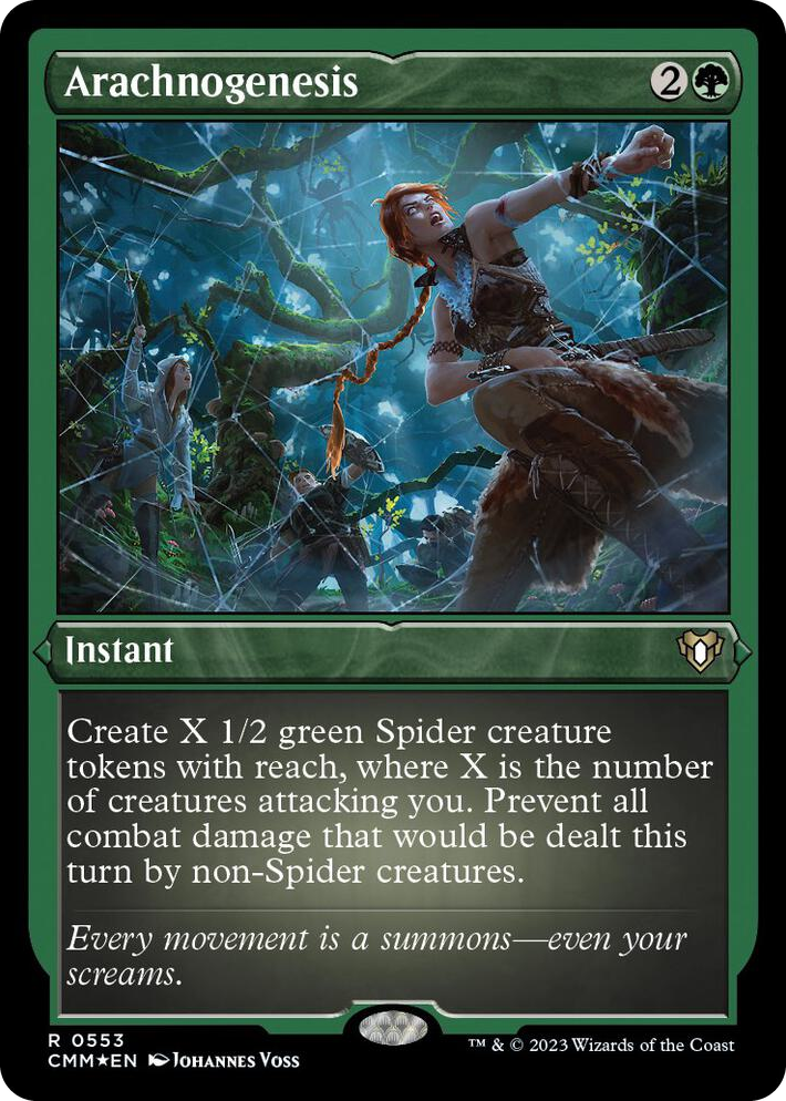 0553 Arachnogenesis (Foil Etched) R Commander Masters