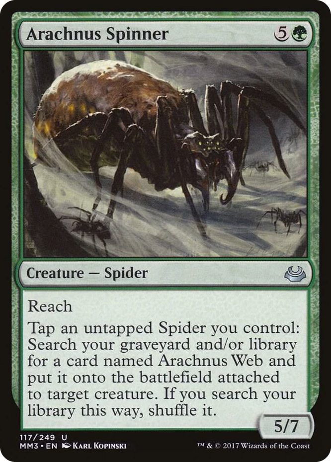 Arachnus Spinner #117 U - Modern Masters 2017 Pokemon card