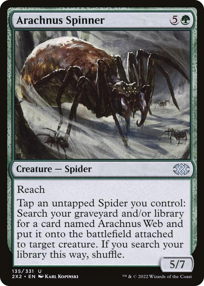 0135 Arachnus Spinner U Double Masters 2022
