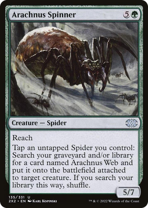 0135 Arachnus Spinner U Double Masters 2022