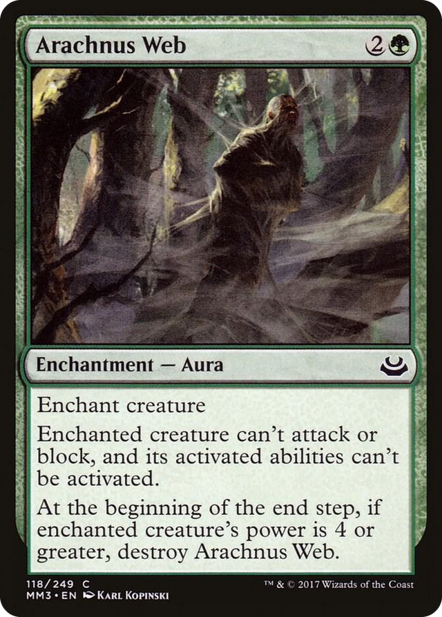 0118 Arachnus Web C Modern Masters 2017