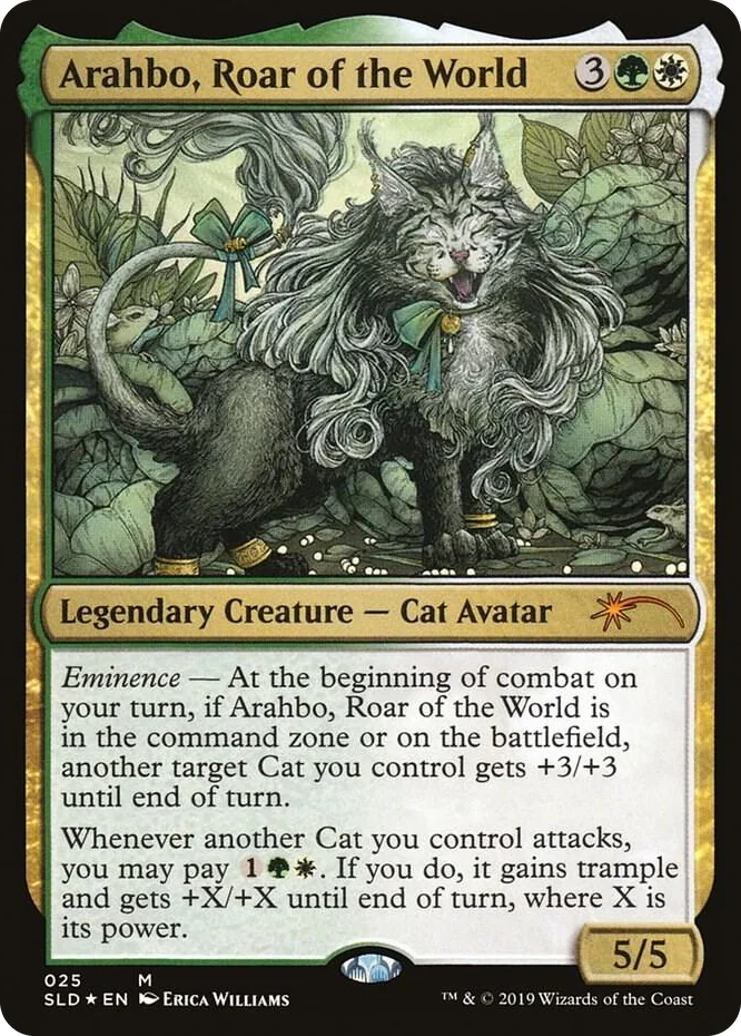 0025 Arahbo, Roar of the World M Secret Lair Drop Series
