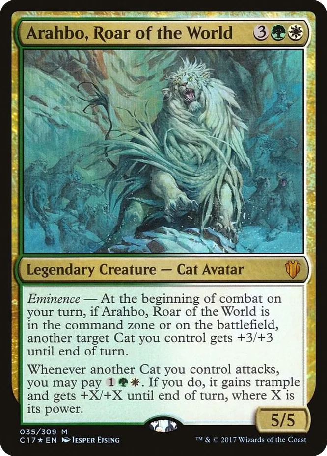 0035 Arahbo, Roar of the World M Commander 2017