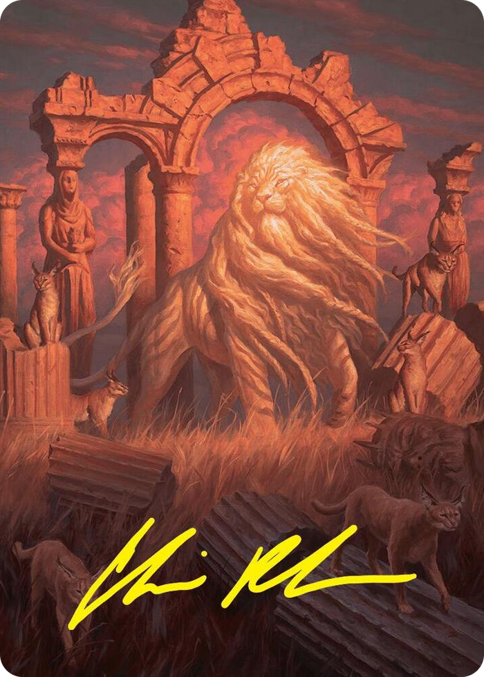 Arahbo, the First Fang Art Card (26/54) (Gold-Stamped Signature) #26 S - Art Series: Foundations Pokemon card