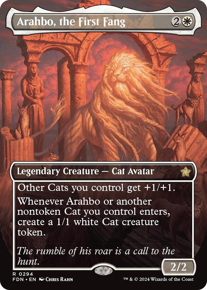0294 Arahbo, the First Fang (Borderless) R Foundations