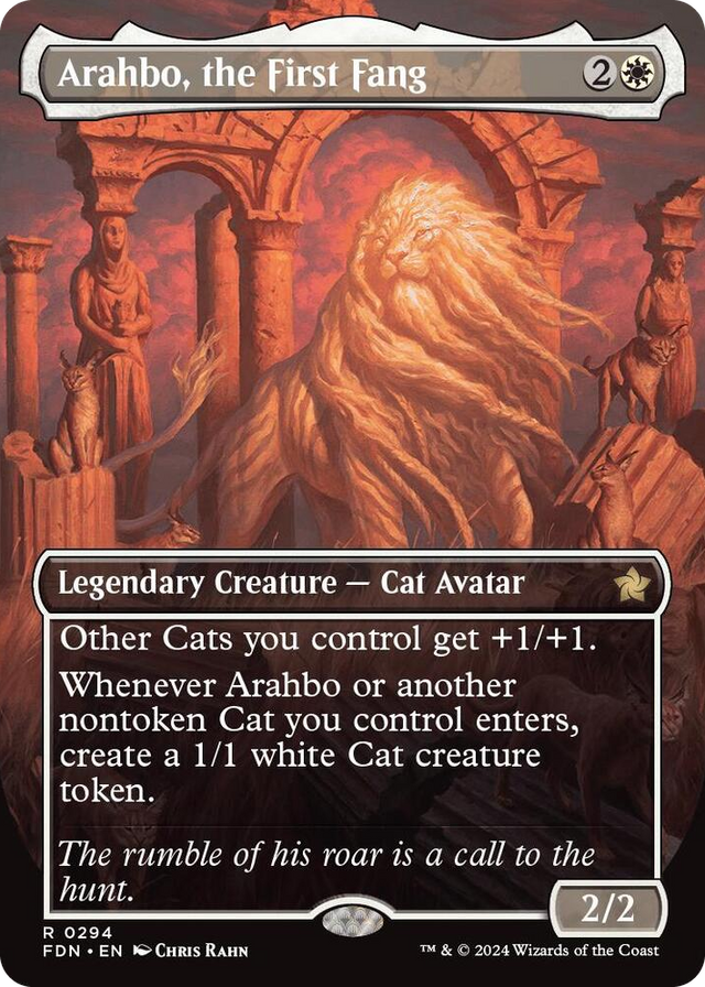 0294 Arahbo, the First Fang (Borderless) R Foundations