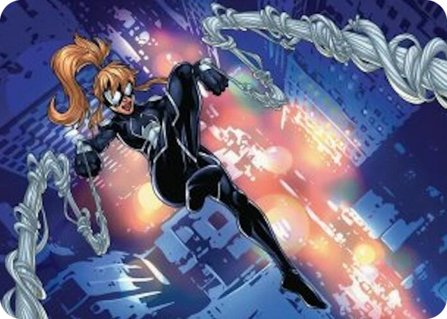 0037 Arana, Heart of the Spider Art Card S Art Series: Marvel's Spider-Man