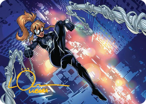 0037 Arana, Heart of the Spider Art Card (Gold-Stamped Signature) S Art Series: Marvel's Spider-Man