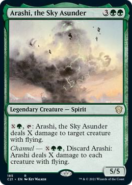 0185 Arashi, the Sky Asunder R Commander 2021