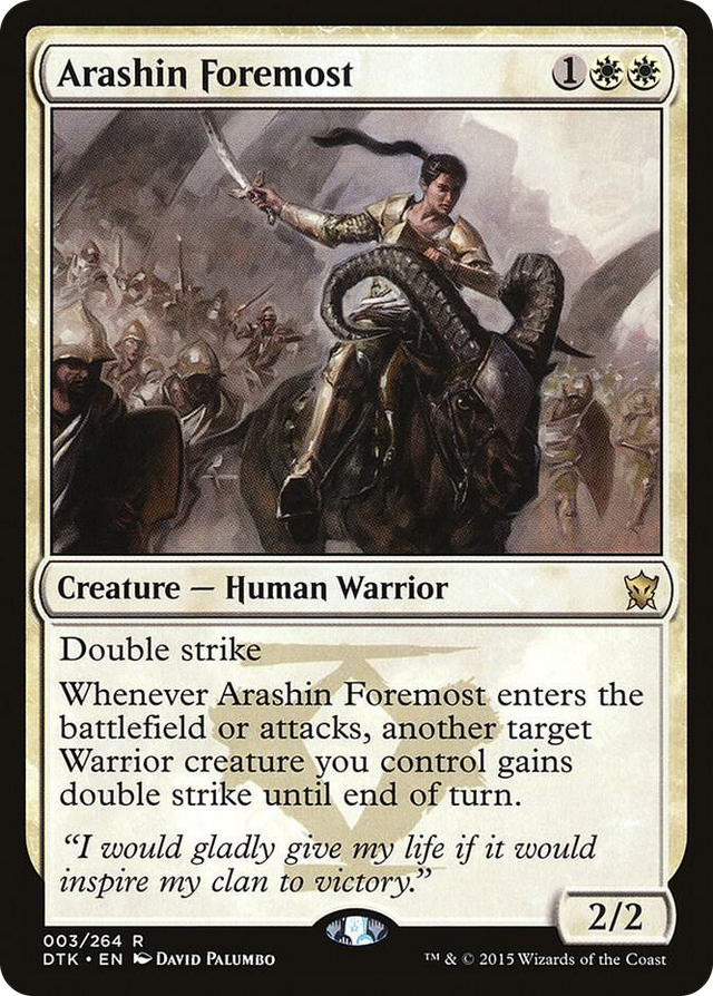 0003 Arashin Foremost R Dragons of Tarkir