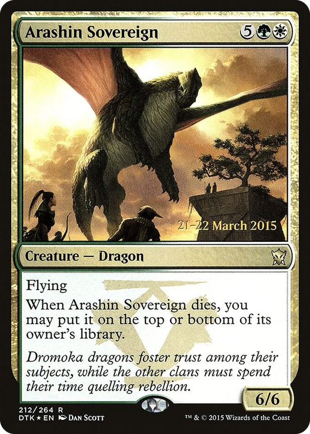 0212 Arashin Sovereign R Prerelease Cards