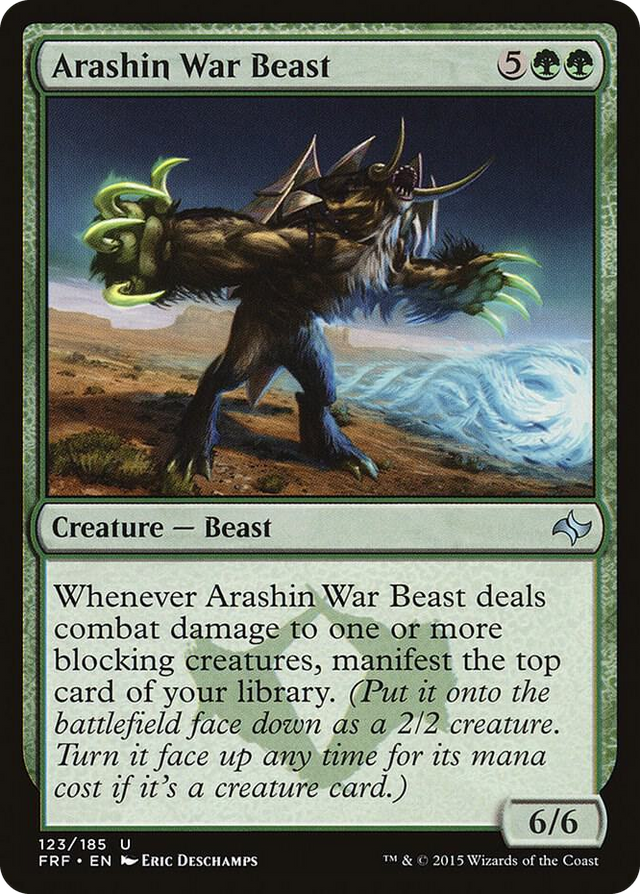 0123 Arashin War Beast U Fate Reforged