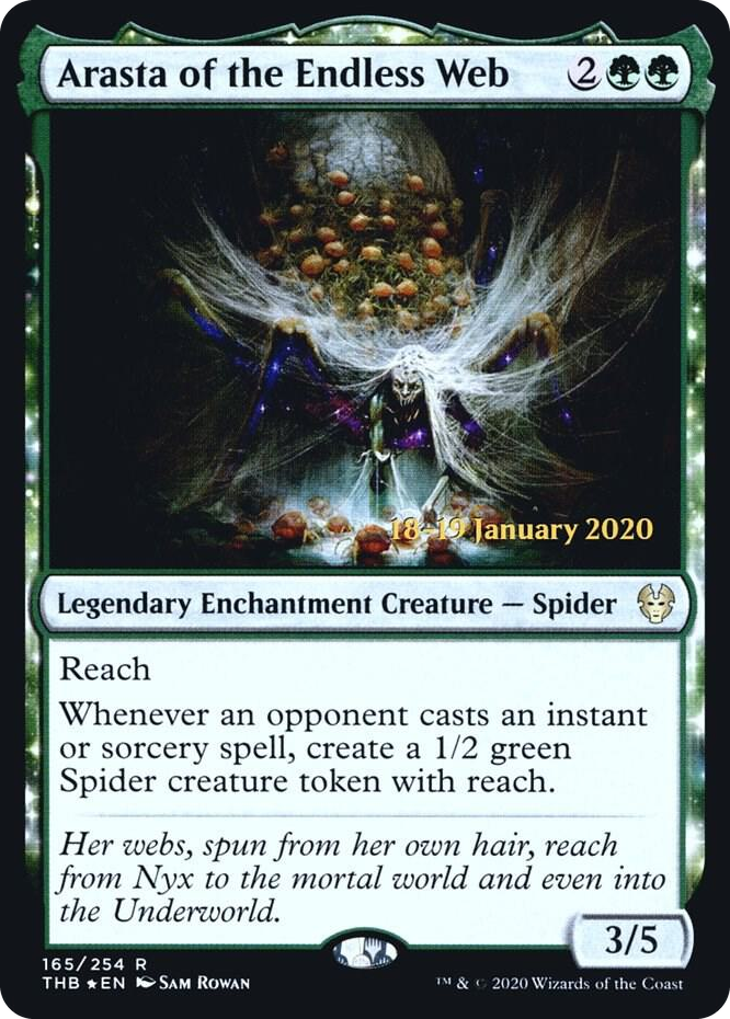 0165 Arasta of the Endless Web R Prerelease Cards