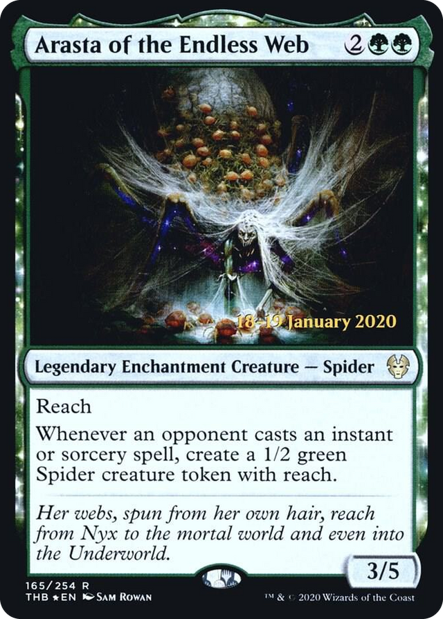 0165 Arasta of the Endless Web R Prerelease Cards