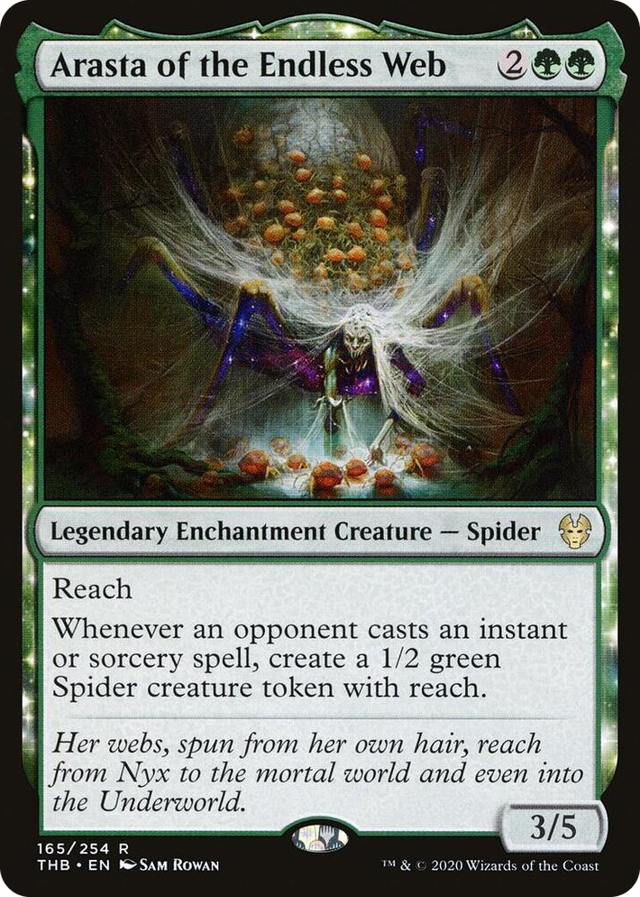 0165 Arasta of the Endless Web R Theros Beyond Death