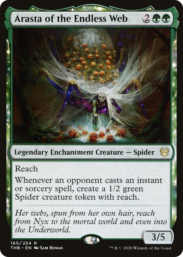 0165 Arasta of the Endless Web R Theros Beyond Death