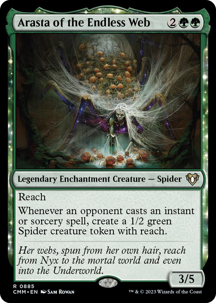0885 Arasta of the Endless Web R Commander Masters