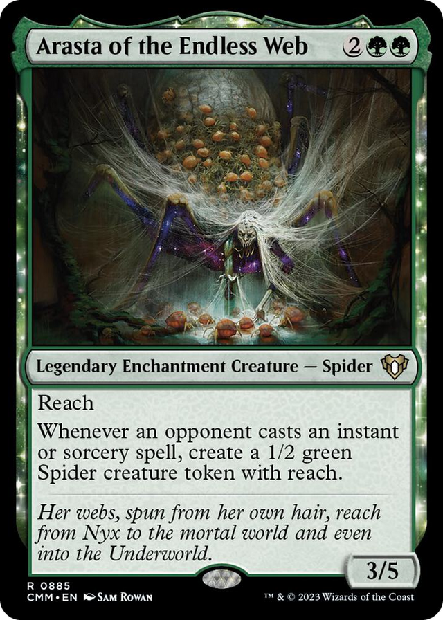 0885 Arasta of the Endless Web R Commander Masters