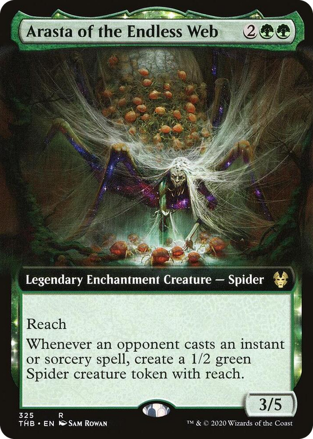 0325 Arasta of the Endless Web (Extended Art) R Theros Beyond Death