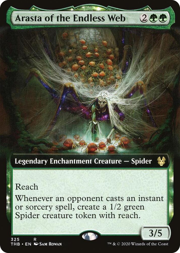 0325 Arasta of the Endless Web (Extended Art) R Theros Beyond Death